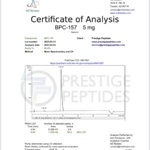 Prestige Peptides collagen supplement