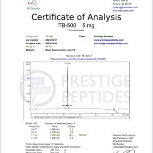 Prestige Peptides collagen supplement