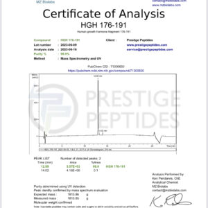 Prestige Peptides collagen supplement