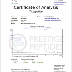 Prestige Peptides collagen supplement