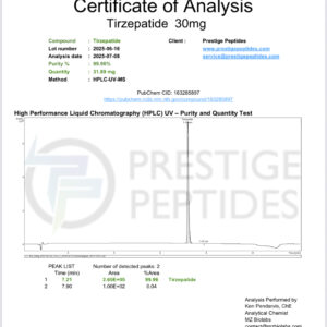 Prestige Peptides collagen supplement